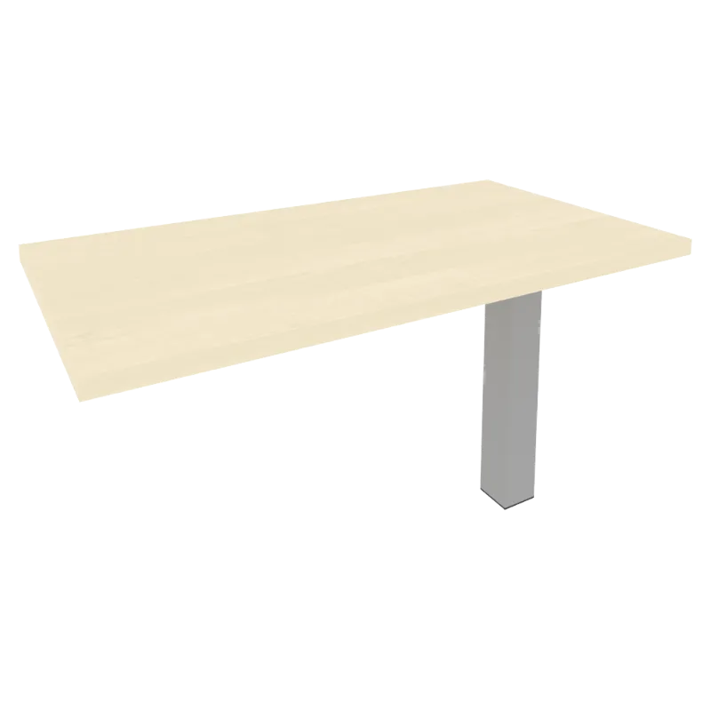 Брифинг приставка для прямоугольного стола First KB-5 (клён)